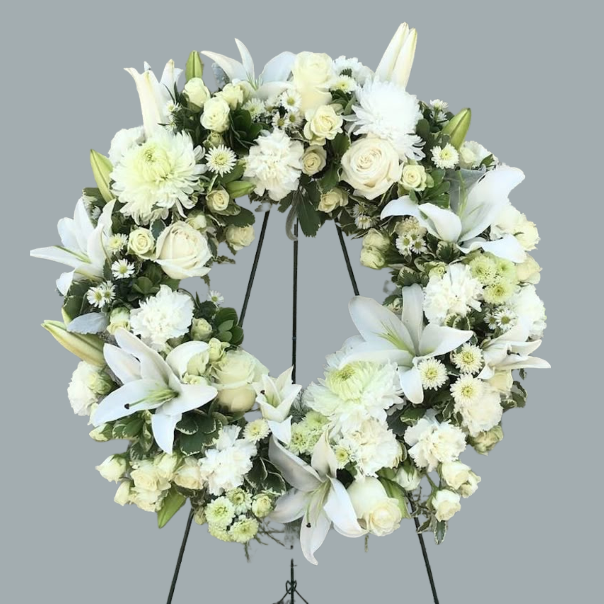 Timeless Harmony Standing Wreath