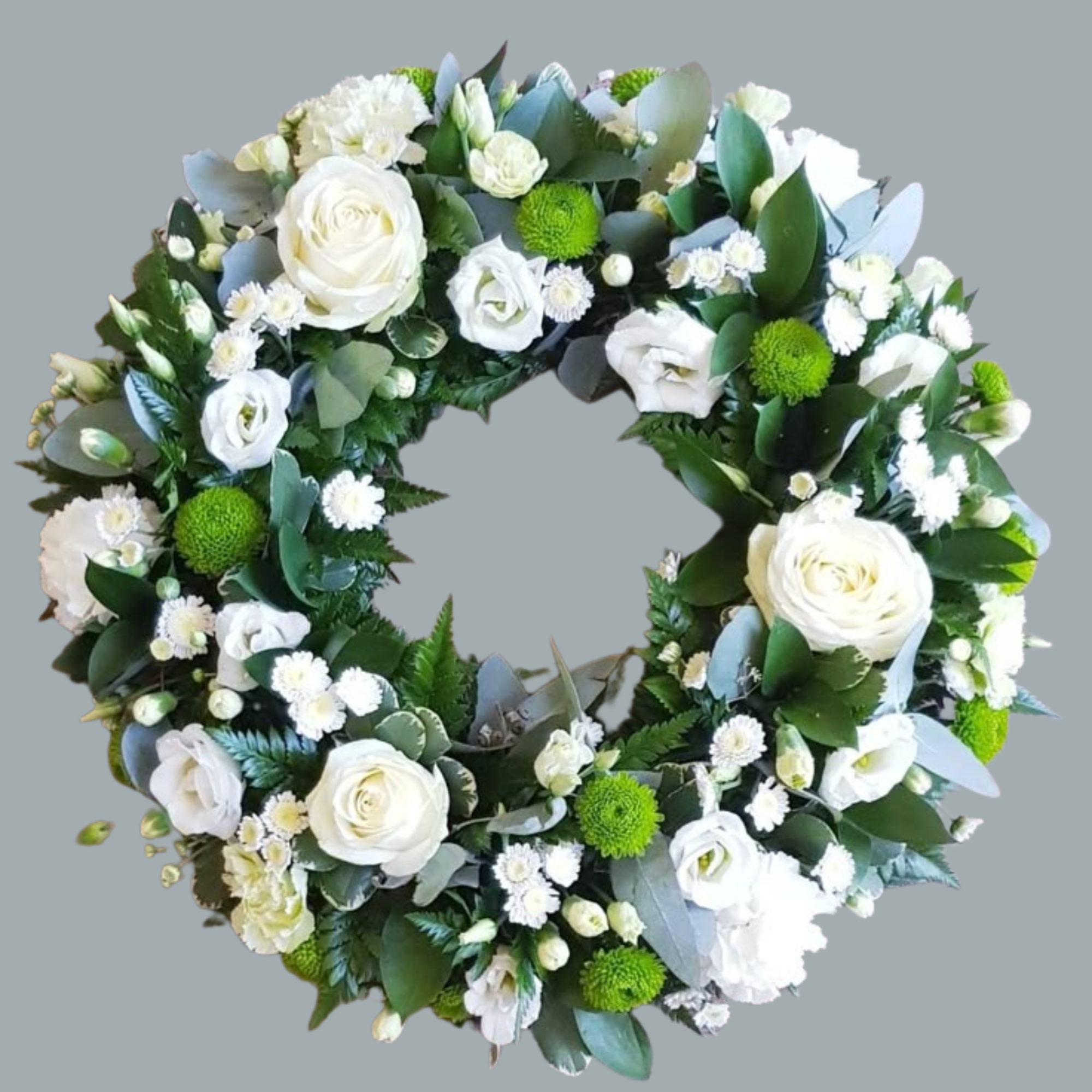 Serene Majesty Standing Wreath