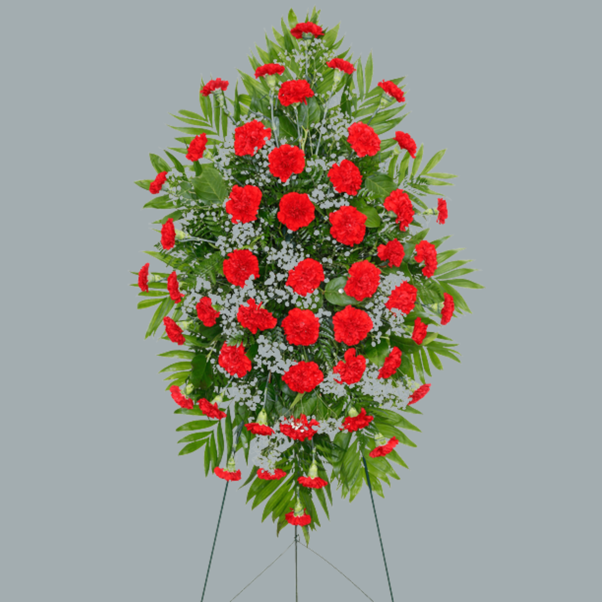 Scarlet Devotion Standing Spray