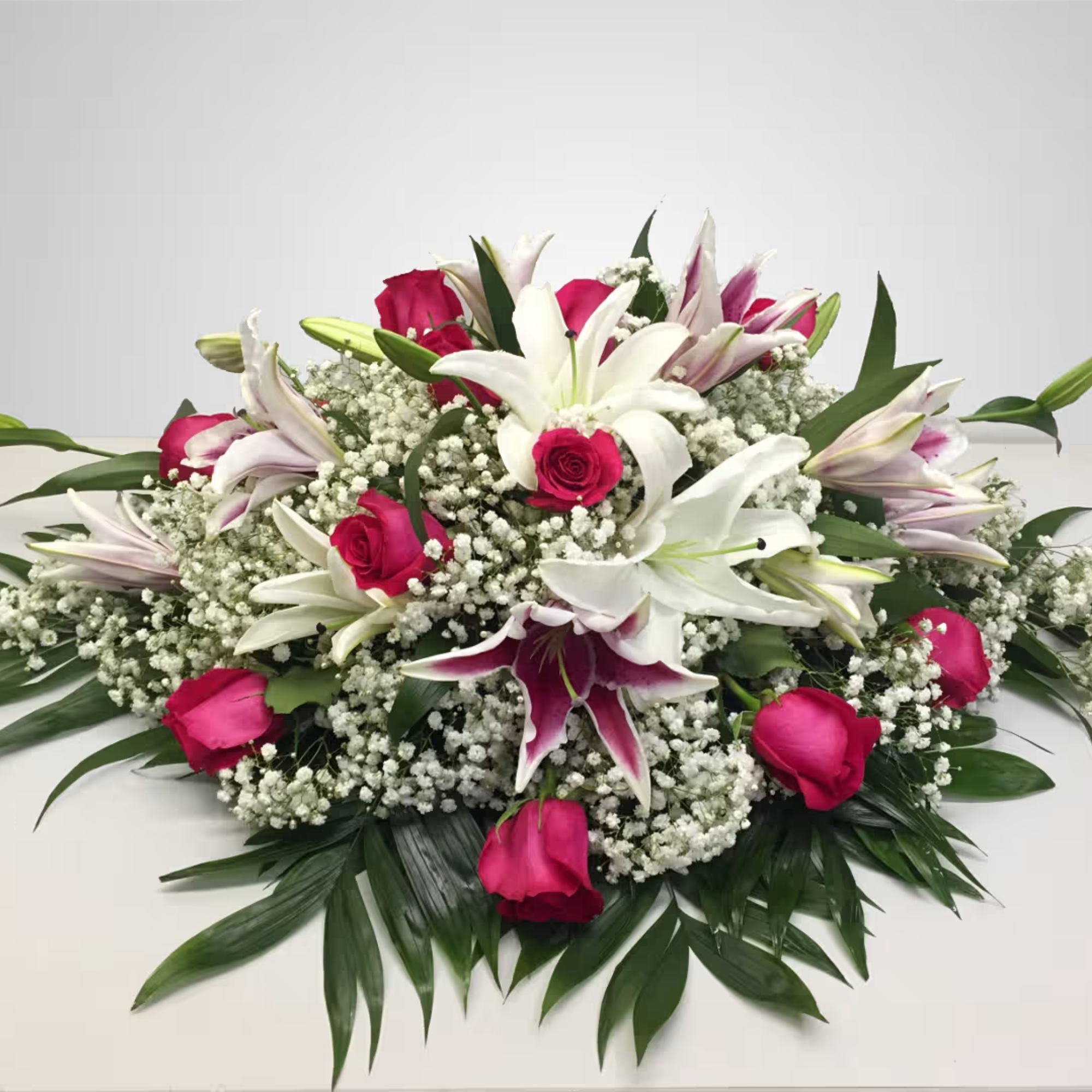 Silent Symphony Casket Spray