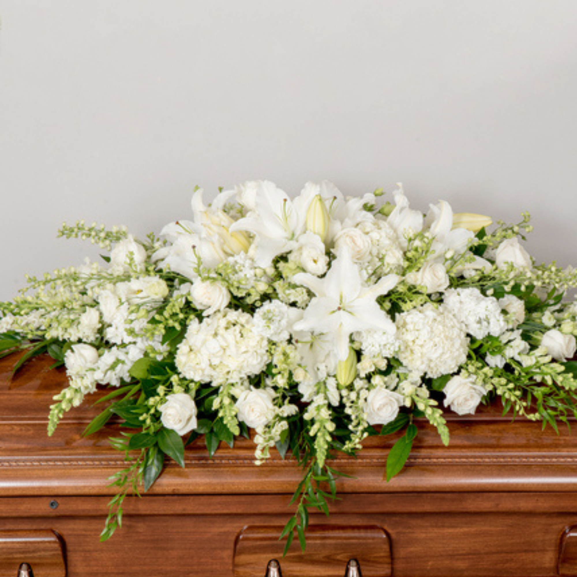 Noble Serenity Casket Spray