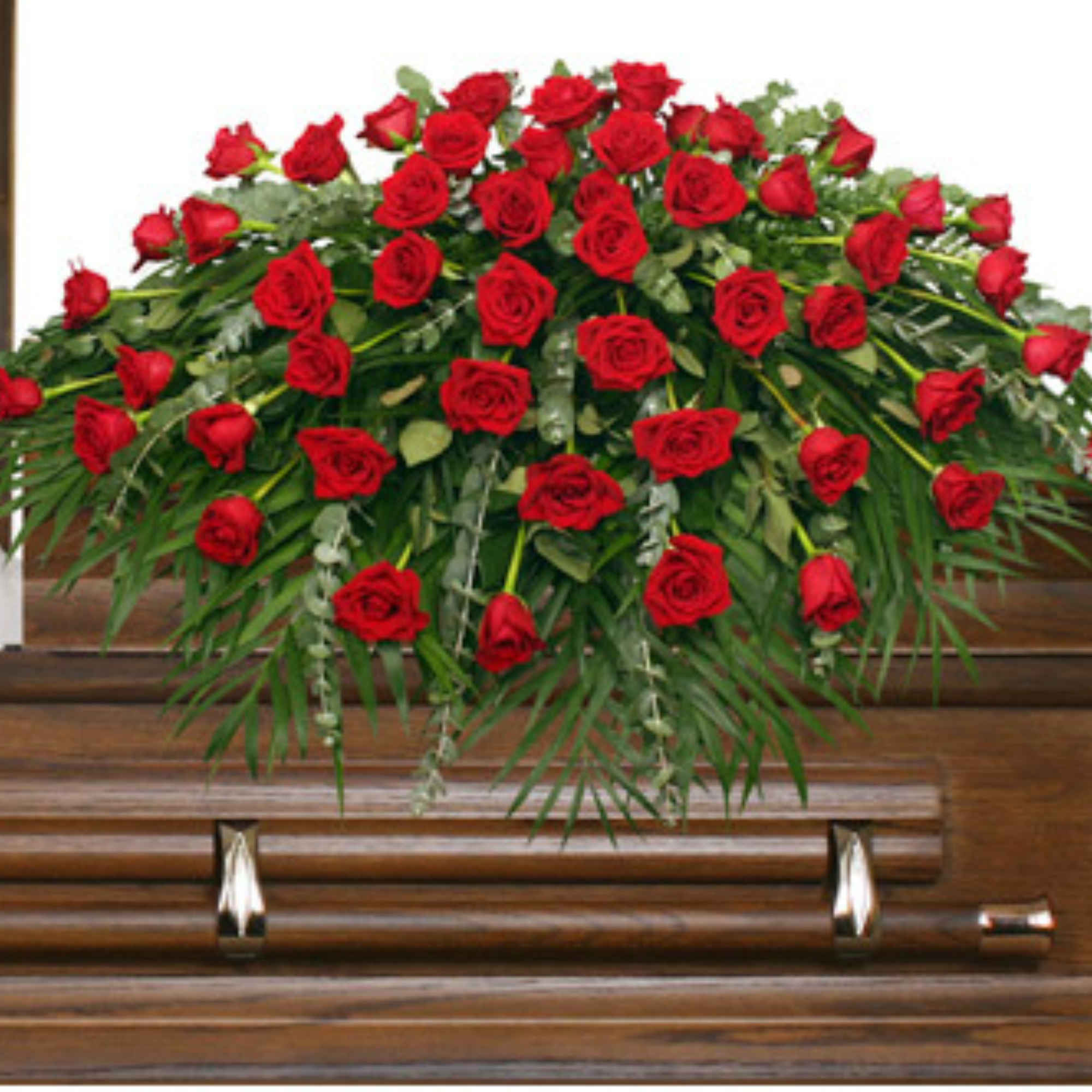 Veil of Tranquility Casket Spray