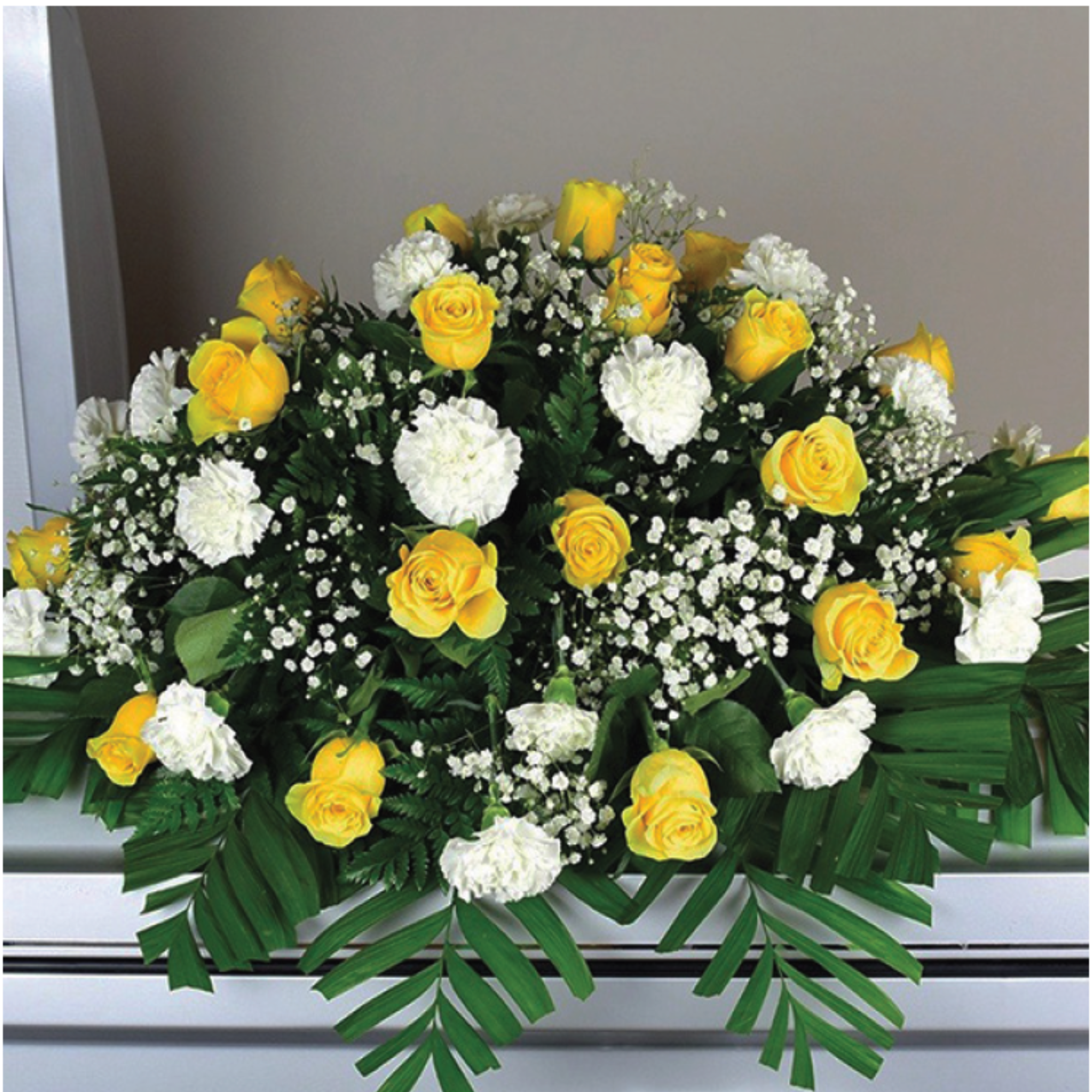 Gentle Skies Casket Spray