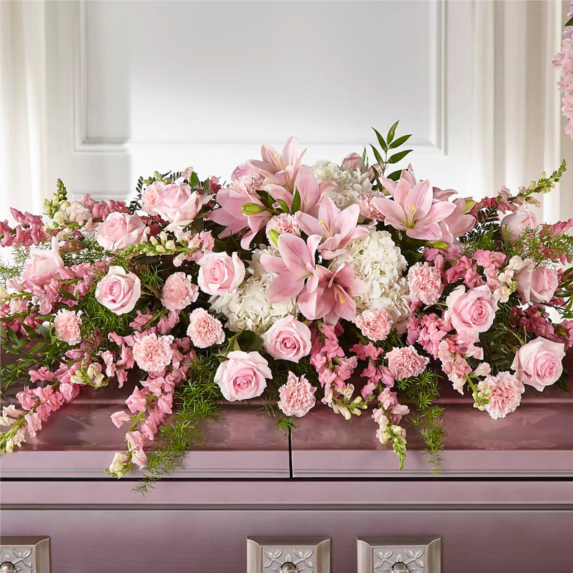 Lilies Dream Casket Spray