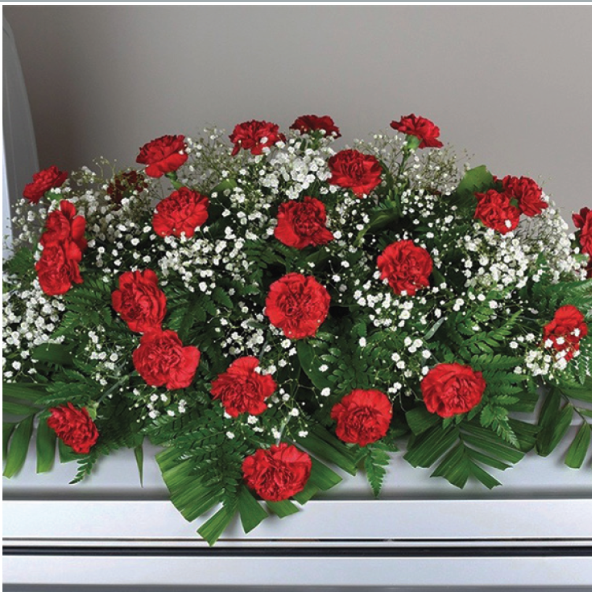 Velvet Horizon Casket Spray