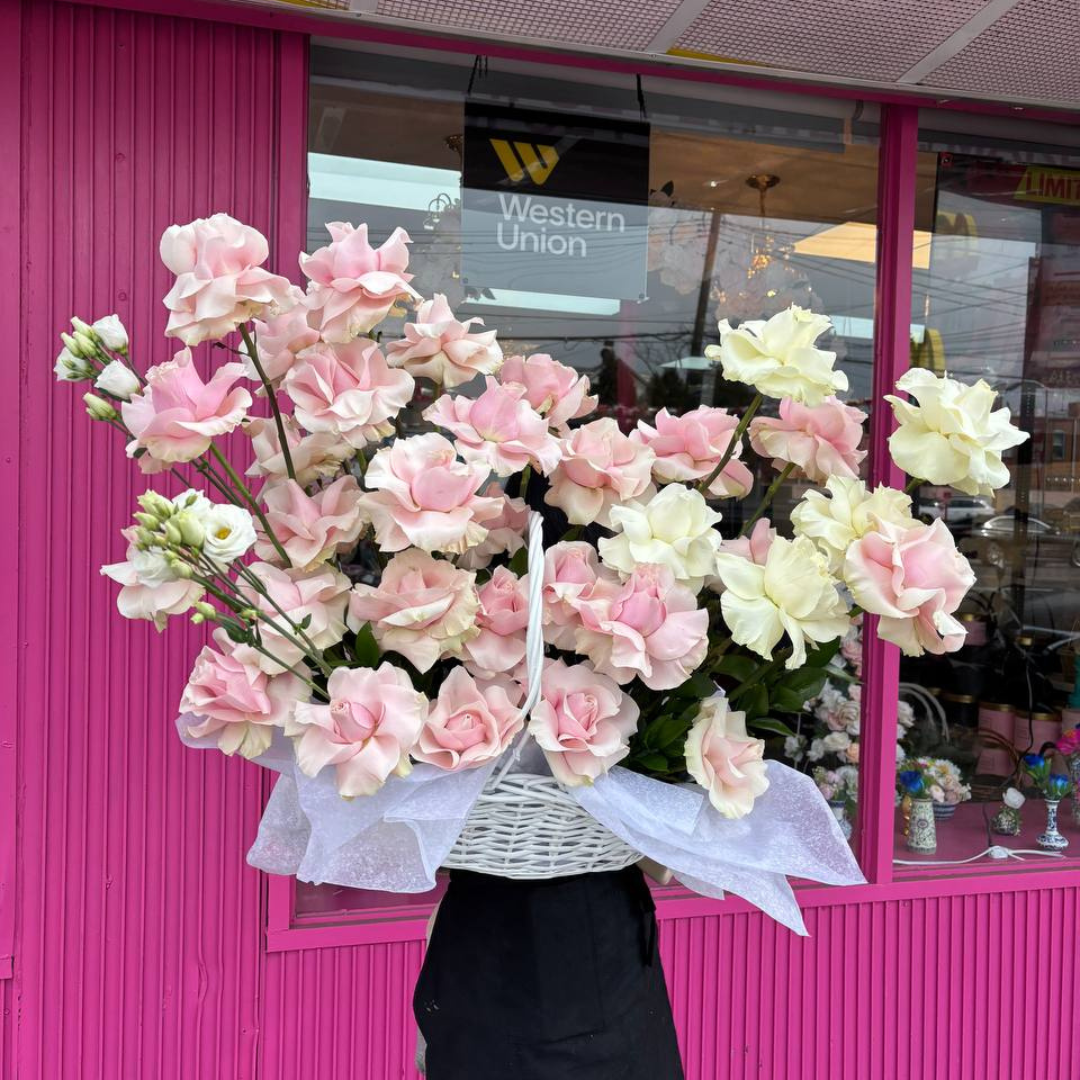 Secret Admirer Flower Basket