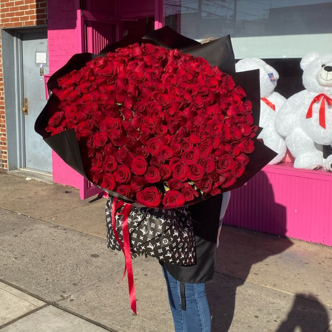201 Long Stem Deluxe Red Roses