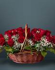 Midnight Romance Flower Basket