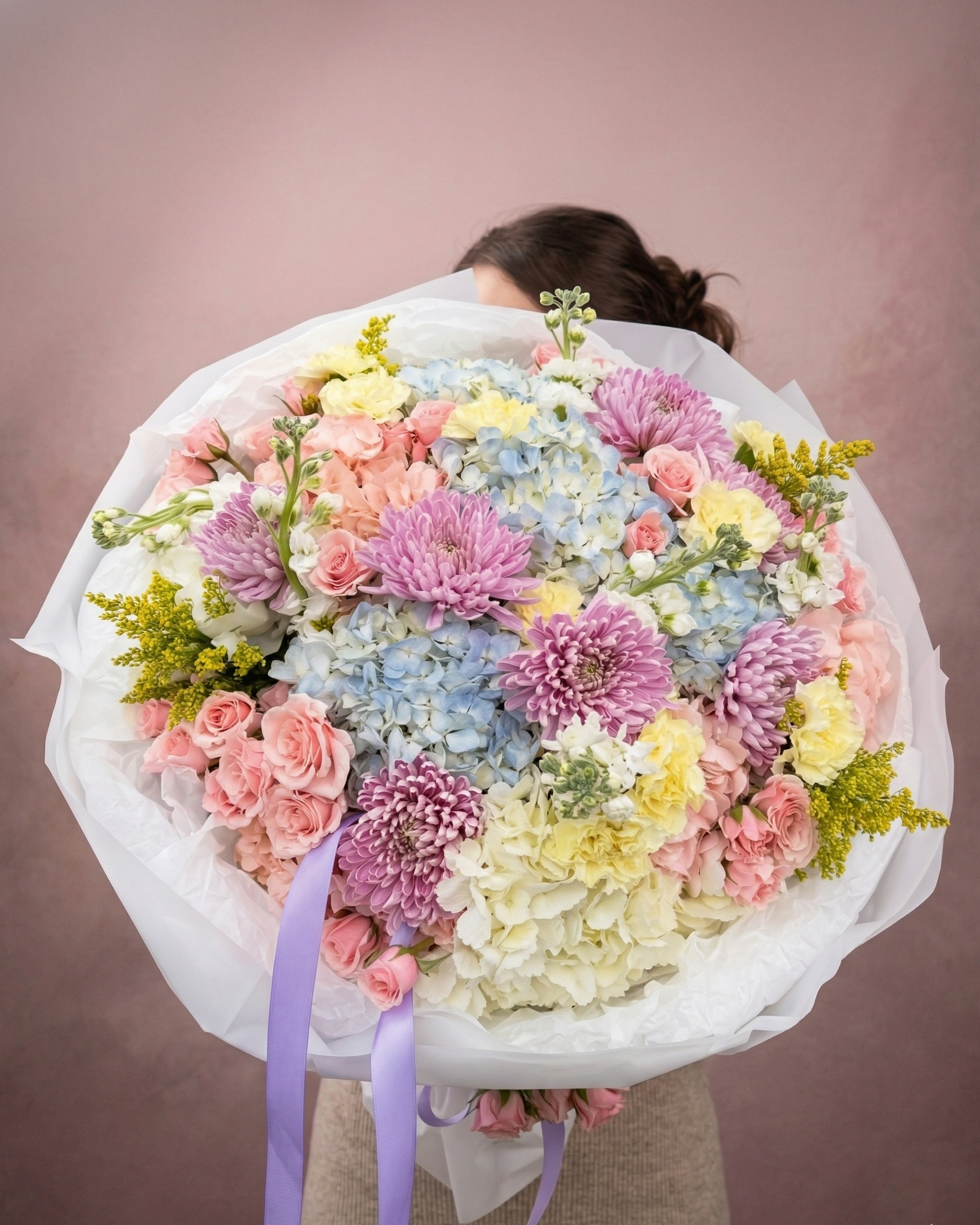 Marble Meadow Flower Bouquet