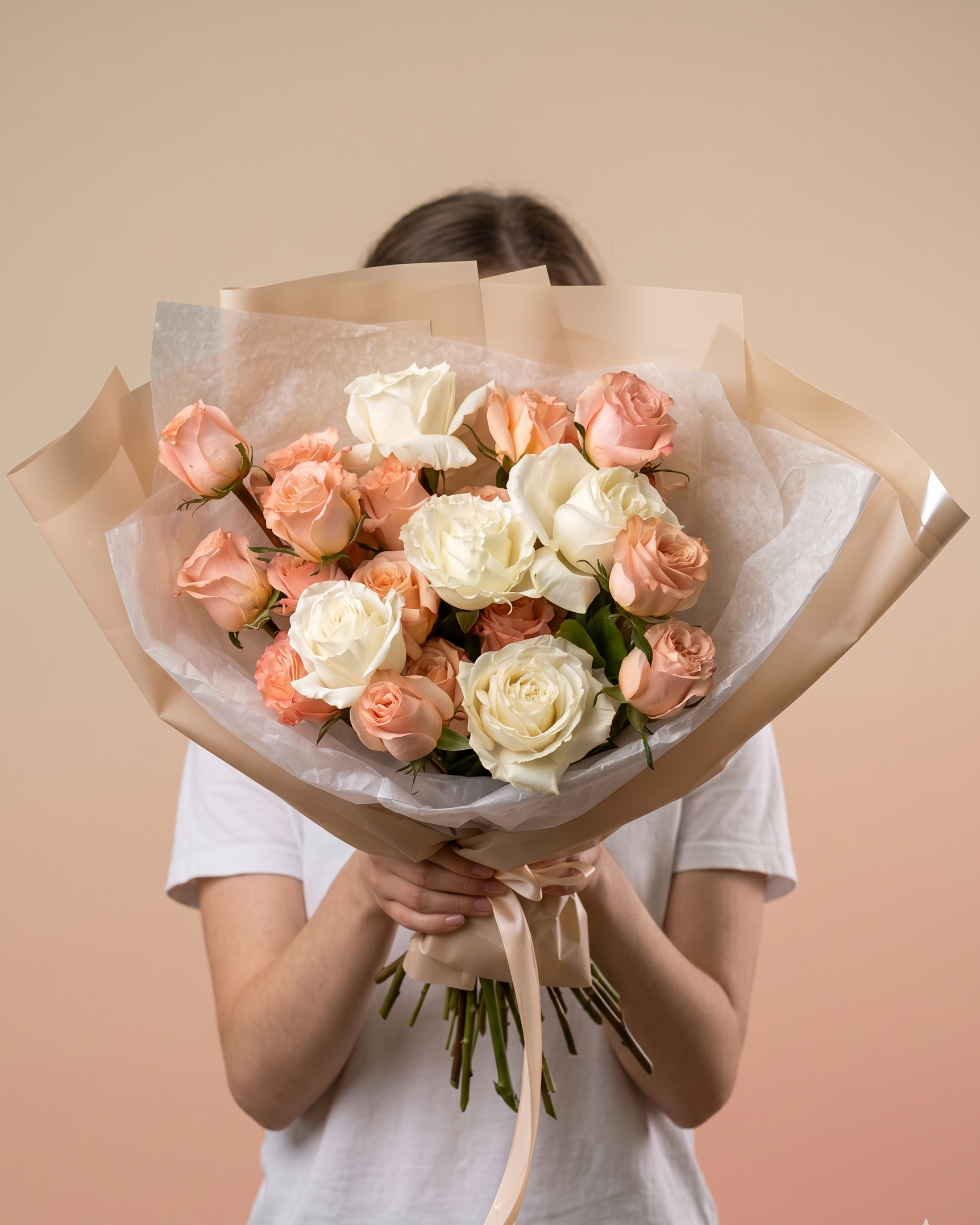 BLUSHING ROMANCE BOUQUET