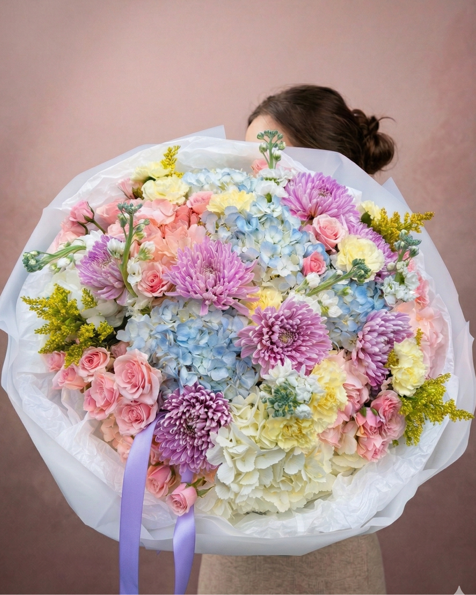 Marble Meadow Flower Bouquet