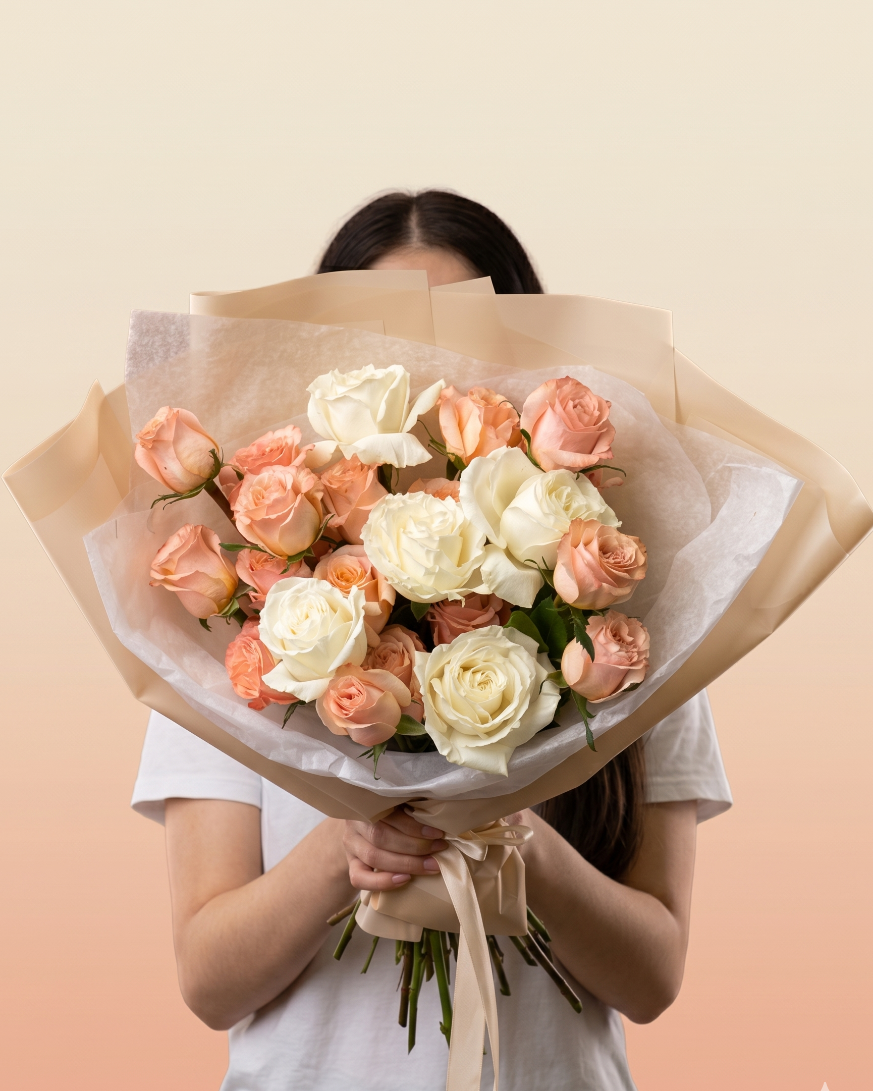 BLUSHING ROMANCE BOUQUET