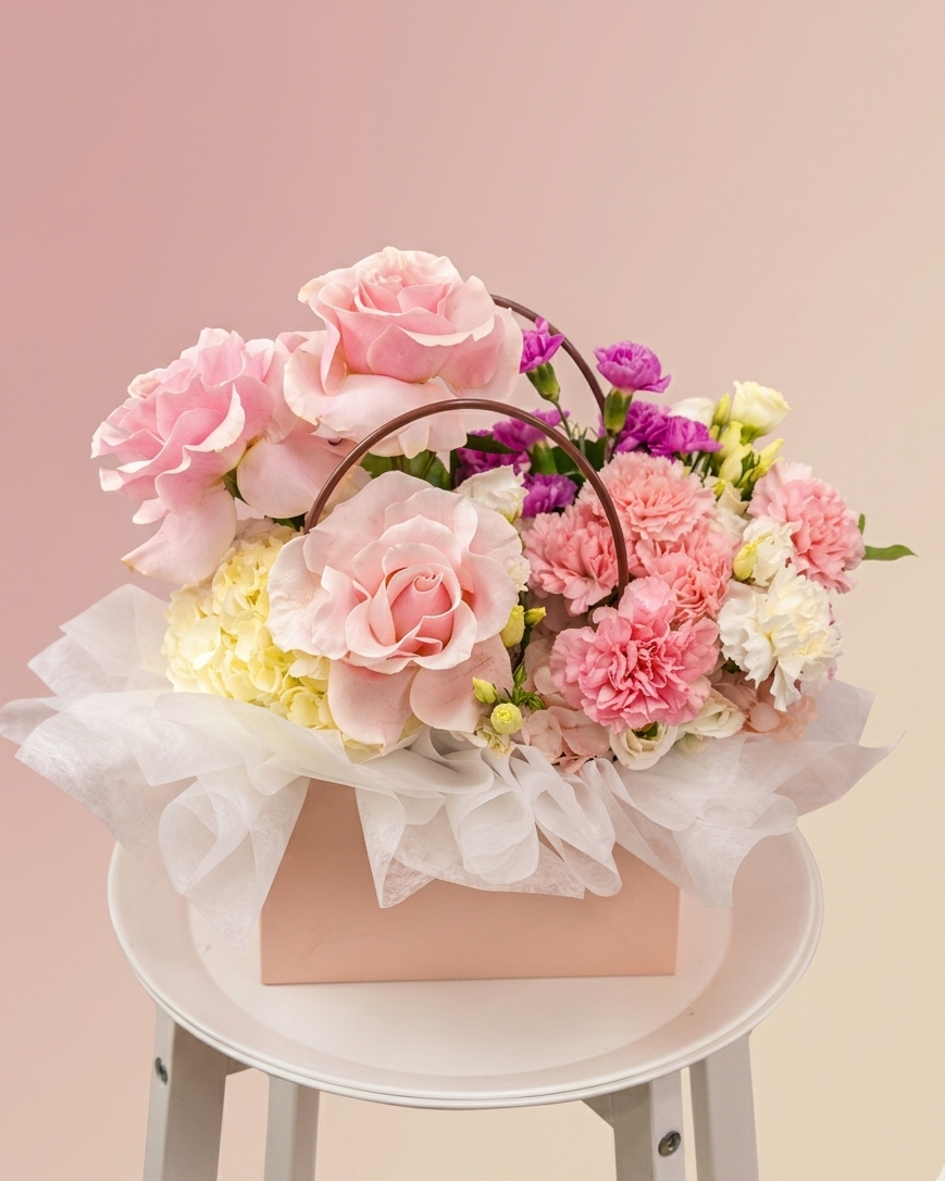CLOUD KISS FLOWER BAG