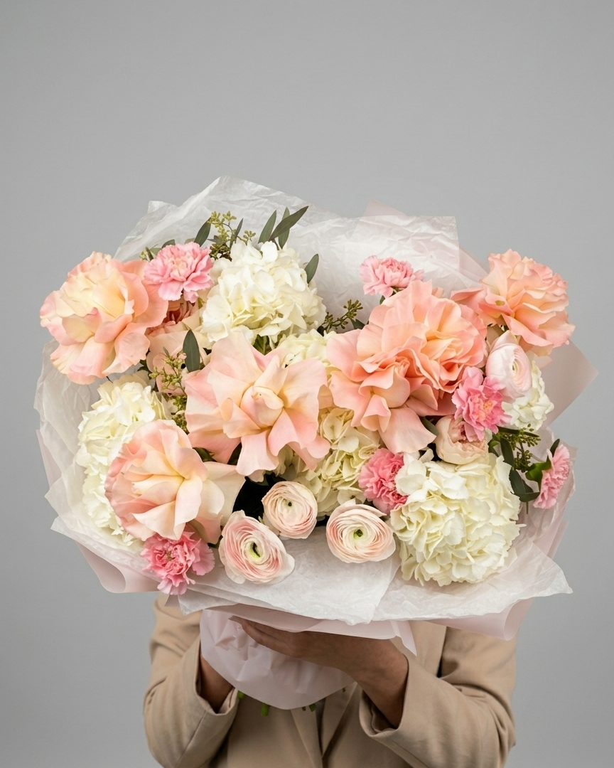 The Saffron Silk Flower Bouquet