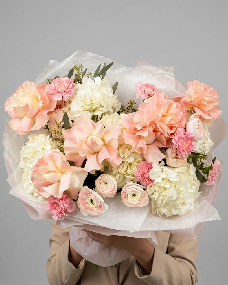 The Saffron Silk Flower Bouquet