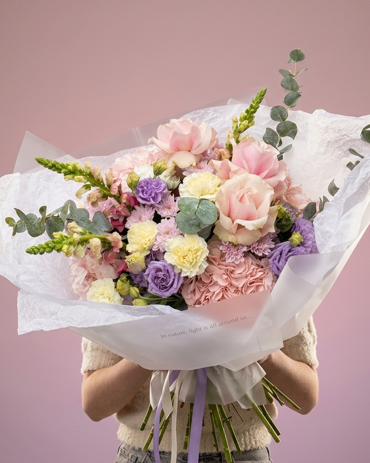 Happy Bunch Flower Bouquet