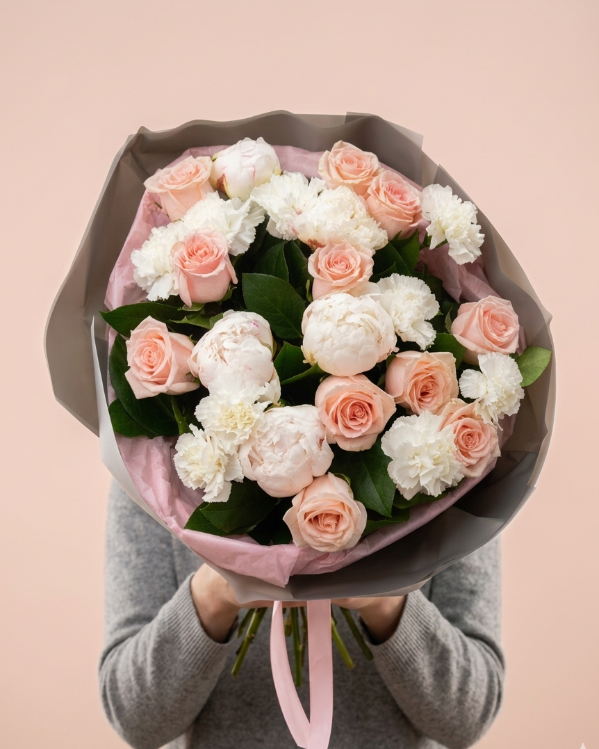 SOFT BREEZE FLOWER BOUQUET