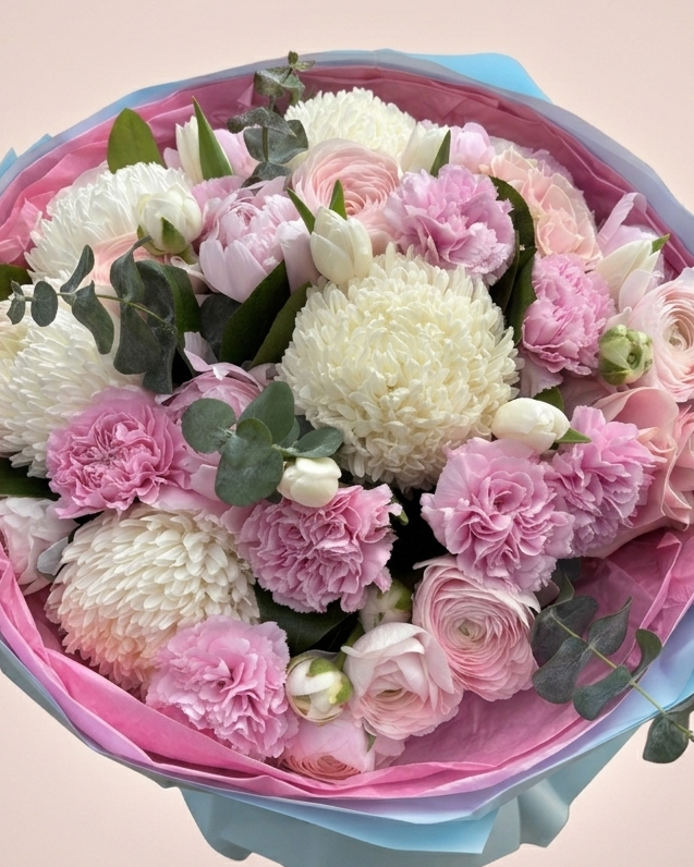 Softly Spoken Flower Bouquet