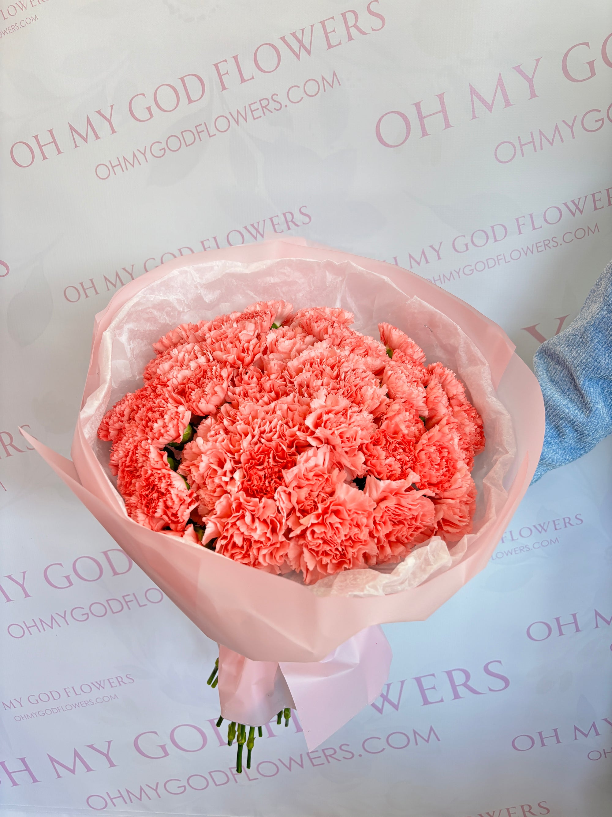 PRETTY IN PINK FLOWER BOUQUET