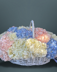 Whispers of Bloom Flower Basket