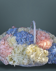 Whispers of Bloom Flower Basket