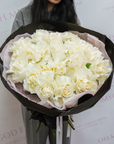 SNOWFALL ELEGANCE FLOWER BOUQUET