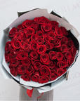 51 DELUXE RED ROSES