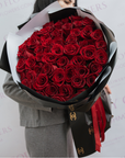 51 DELUXE RED ROSES