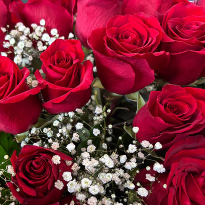 Midnight Romance Flower Basket