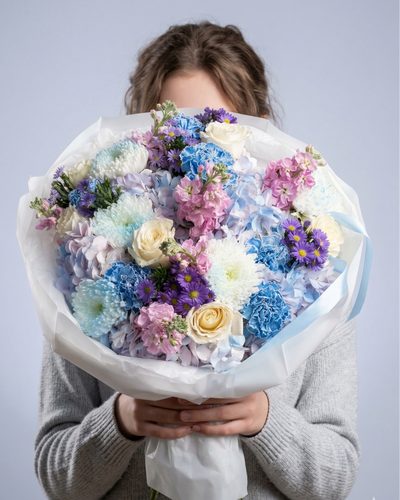 The Quiet Cloud Flower Bouquet
